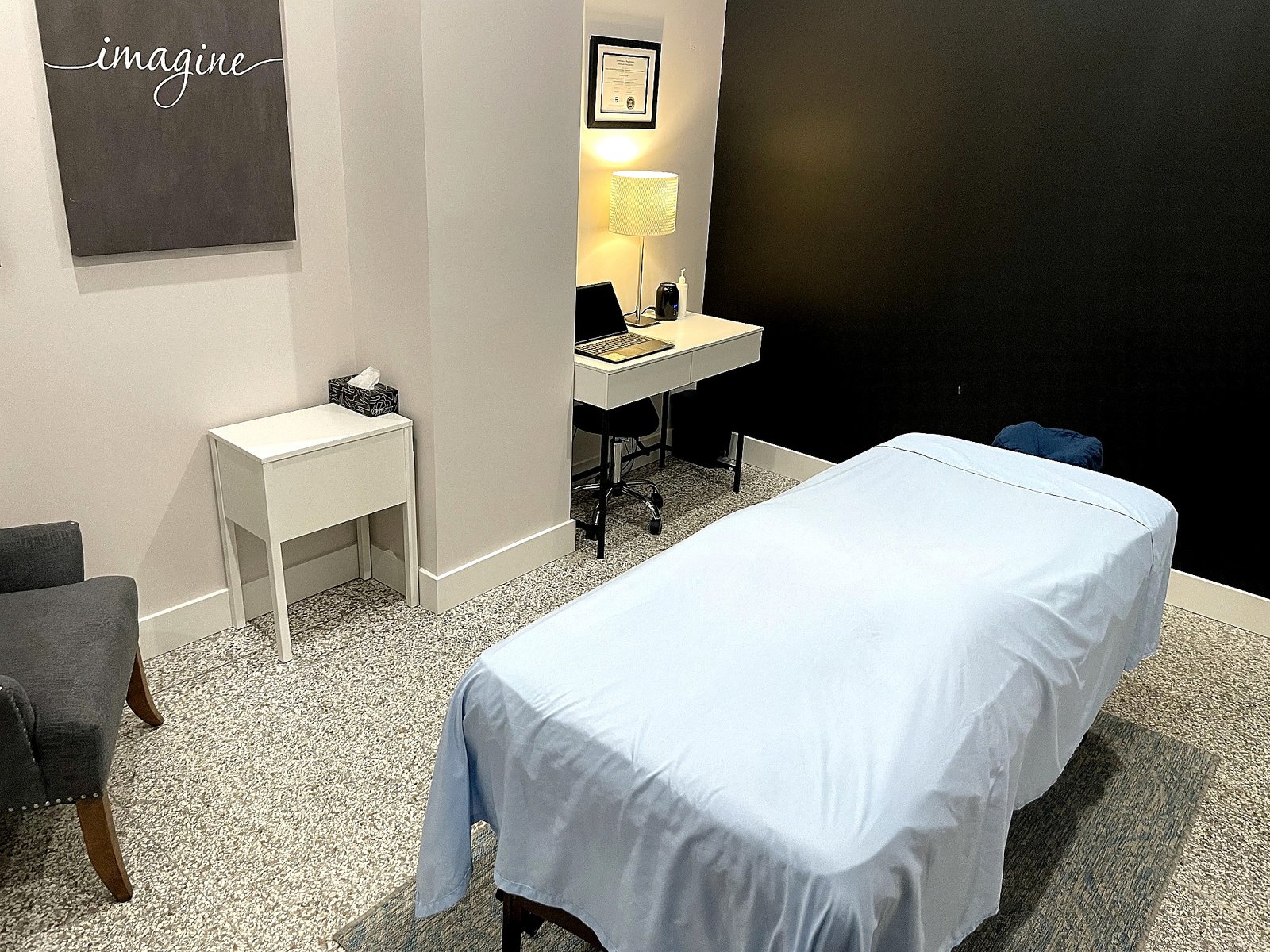 Matt Cowell RMT treatment room